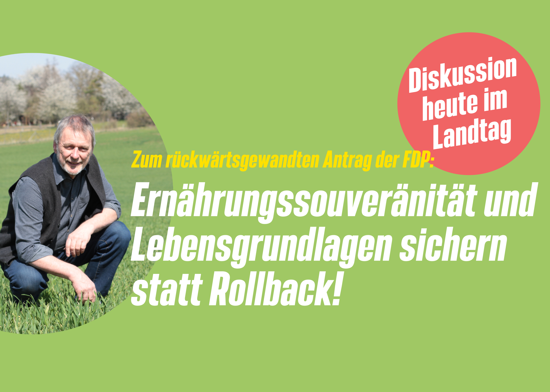 Ern hrungssouver nit t Und Lebensgrundlagen Sichern Statt Rollback 